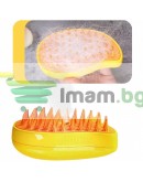 Четка с пара за почистване котки и кучета
